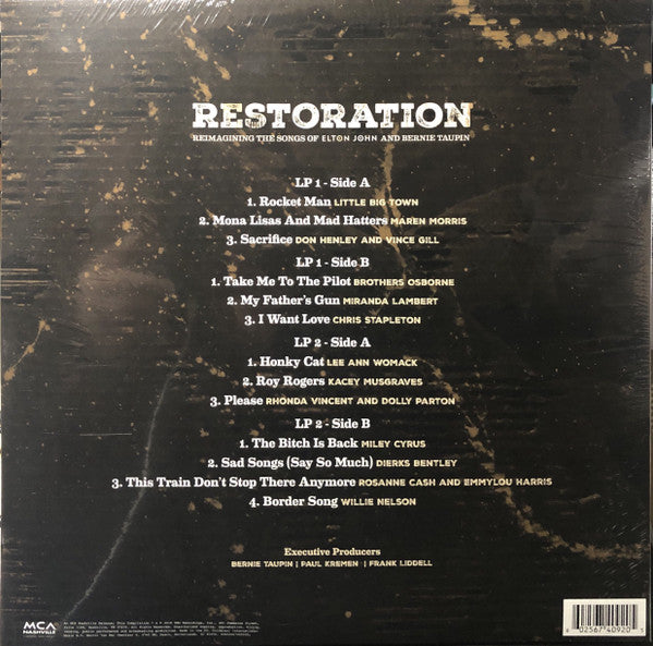 Restoration (Reimagining The Songs Of Elton John And Bernie Taupin) (C –  Universal Music Group Nashville Store