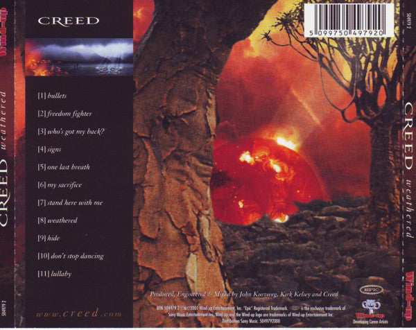 Creed, My Sacrifice [New CD]