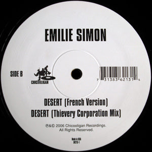 Emilie Simon : Desert (12", Single)