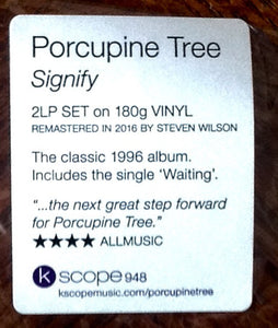 Porcupine Tree : Signify (2xLP, Album, RE, RM, 180)