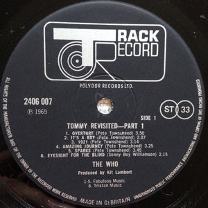 The Who : Tommy Revisited - Part 1 (LP, Album, RE)