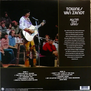 Townes Van Zandt : Live At Austin City Limits (LP, Album, RSD)