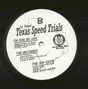 Various : 1st Annual Texas Speed Trials (LP, Album, Comp)