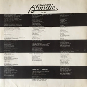 Blondie : Parallel Lines (LP, Album, lab)