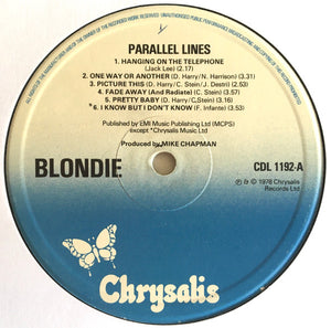 Blondie : Parallel Lines (LP, Album, lab)