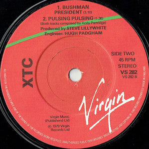 XTC : Making Plans For Nigel (7", Single)