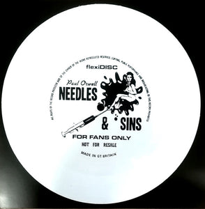 Paul Orwell : Needles & Sins (Flexi, 7", Ltd)