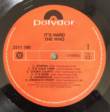 Load image into Gallery viewer, The Who : It&#39;s Hard (LP, Album)
