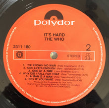 Load image into Gallery viewer, The Who : It&#39;s Hard (LP, Album)
