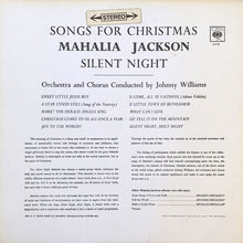 Load image into Gallery viewer, Mahalia Jackson : Silent Night (Songs For Christmas) (LP, Album, RP)
