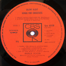 Load image into Gallery viewer, Mahalia Jackson : Silent Night (Songs For Christmas) (LP, Album, RP)
