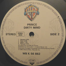 Load image into Gallery viewer, Prince : Dirty Mind (LP, Album, RE)
