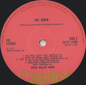 Steve Miller Band : The Joker (LP, Album, RE, Gat)