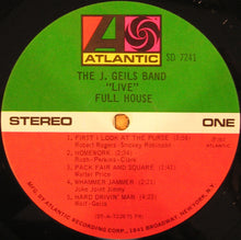 Load image into Gallery viewer, The J. Geils Band : &quot;Live&quot; Full House (LP, Album, PR )
