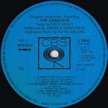 Load image into Gallery viewer, Simon &amp; Garfunkel, Dave Grusin : The Graduate (Original Soundtrack) (LP, Album)
