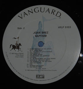 Joan Baez : Baptism (LP, Album, RE)