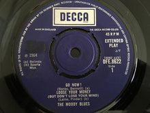 Load image into Gallery viewer, The Moody Blues : The Moody Blues (7&quot;, EP, Mono, RP, 4 P)
