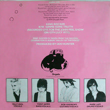 Load image into Gallery viewer, Generation X (4) : King Rocker (7&quot;, Single, Ltd, Pin)
