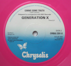 Generation X (4) : King Rocker (7", Single, Ltd, Pin)