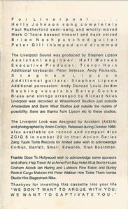 Frankie Goes To Hollywood : Liverpool (Cass, Album)