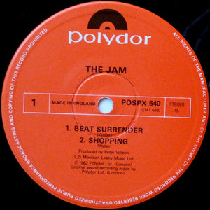 The Jam : Beat Surrender (12", Single)