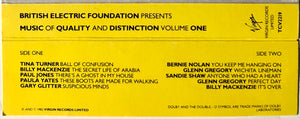 British Electric Foundation : Music Of Quality And Distinction Volume One (Cass, Album)