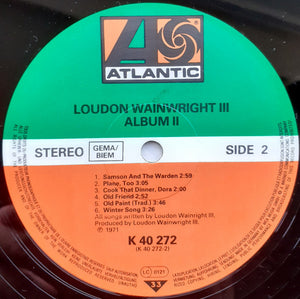 Loudon Wainwright III : Album II (LP, Album, RE)