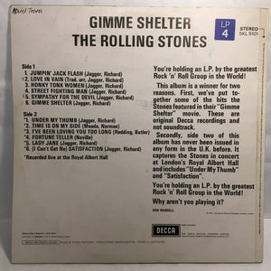 The Rolling Stones : Gimme Shelter (LP, Comp)