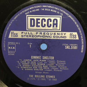 The Rolling Stones : Gimme Shelter (LP, Comp)