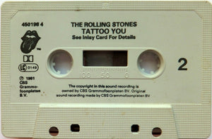 Rolling Stones* : Tattoo You (Cass, Album, RE)