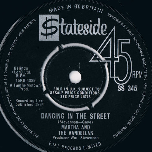 Martha And The Vandellas* : Dancing In The Street (7