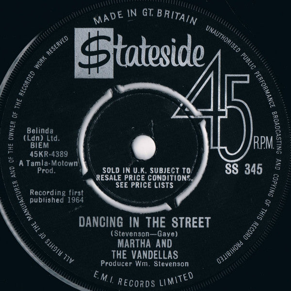 Martha And The Vandellas* : Dancing In The Street (7