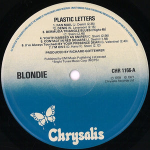 Blondie : Plastic Letters (LP, Album)