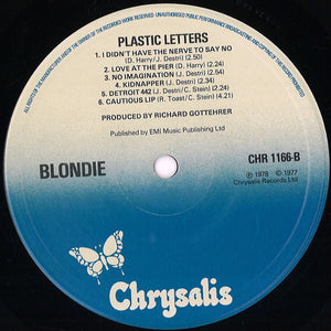 Blondie : Plastic Letters (LP, Album)