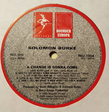 Load image into Gallery viewer, Solomon Burke : A Change Is Gonna Come (LP, Album, RE)
