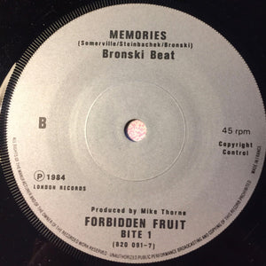 Bronski Beat : Smalltown Boy (7", Single, Sil)