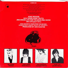 Load image into Gallery viewer, Generation X (4) : King Rocker (7&quot;, Single, Ltd, Red)
