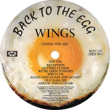 Load image into Gallery viewer, Wings (2) : Back To The Egg (LP, Album)
