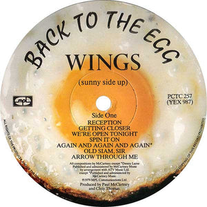 Wings (2) : Back To The Egg (LP, Album)