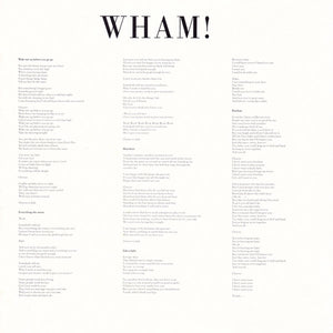 Wham! : Make It Big (LP, Album)