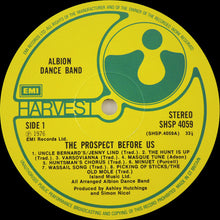 Load image into Gallery viewer, The Albion Dance Band : The Prospect Before Us (LP, Album)
