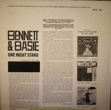 Load image into Gallery viewer, Tony Bennett &amp; Count Basie : One Night Stand (LP, RE)
