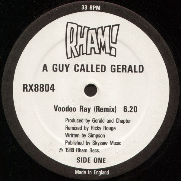 A Guy Called Gerald : Voodoo Ray (Remix) (12