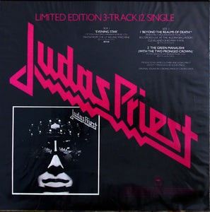 Judas Priest : Evening Star (12", Single, Ltd, Cle)