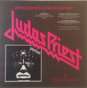 Judas Priest : Evening Star (12", Single, Ltd, Cle)