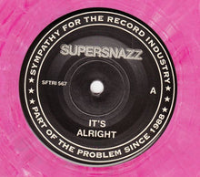 Load image into Gallery viewer, Supersnazz : It&#39;s Alright (7&quot;, Single, Pin)
