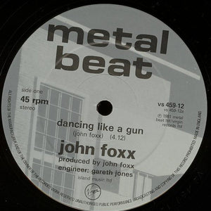 John Foxx : Dancing Like A Gun (12", Single)