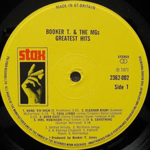 Load image into Gallery viewer, Booker T. &amp; The M.G.&#39;s* : Greatest Hits (LP, Comp)
