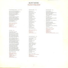 Load image into Gallery viewer, Roxy Music : Flesh + Blood (LP, Album)
