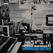 Load image into Gallery viewer, Persons Unknown : Underground Mayhem / Needs More Bass (12&quot;)
